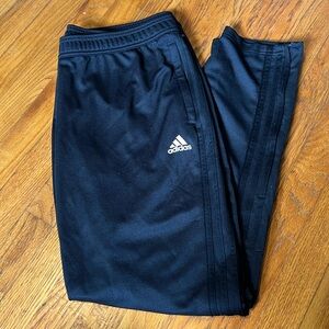 Adidas Men’s Tiro All Black Striped Athletic Jogger XL